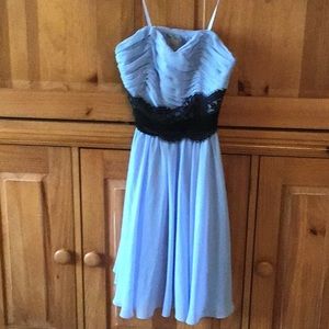 Pearl by MARCHESA short homecoming dress sz 0:blue